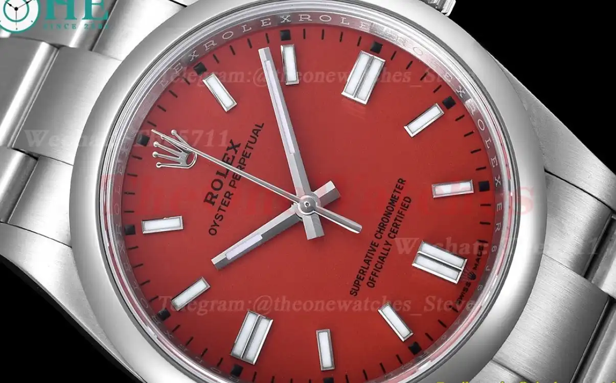 Oyster Perpetual 126000 36mm SS SS Red Dial EWF A3230