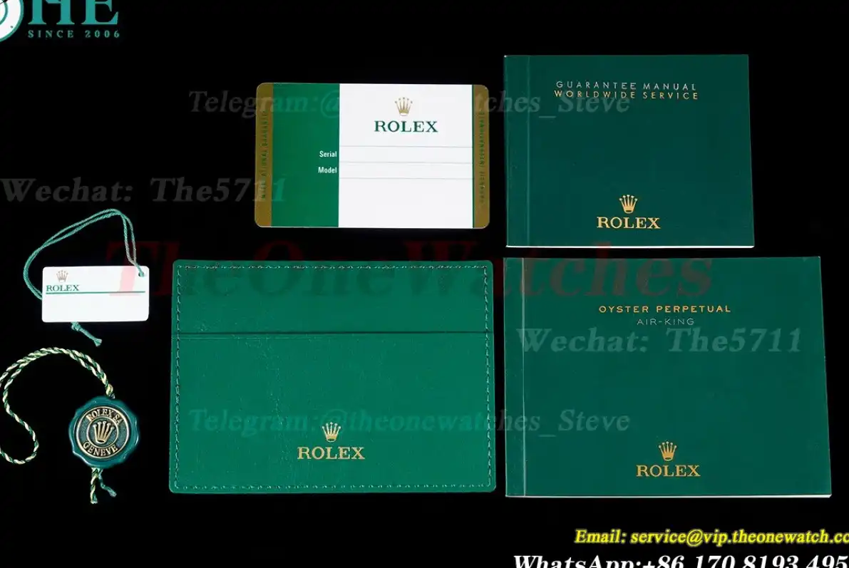 Rolex Boxset 1:1 Version with Booklets & Cards