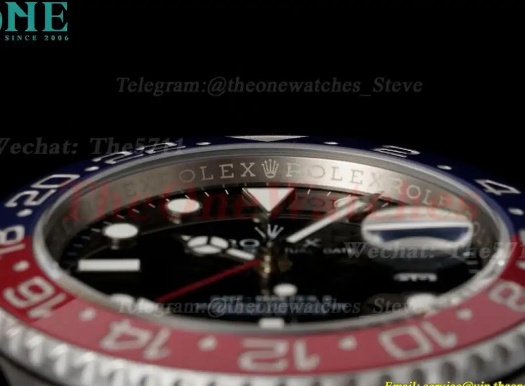 GMT Master II 126710 Pepsi Jub 40mm SS SS Black Dial EWEF VR3285