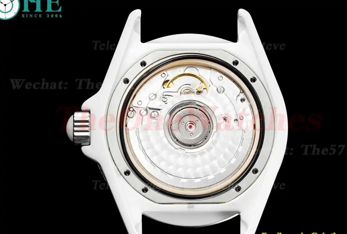 J12 38mm White Ceramic Cer White Pink HTF A2892