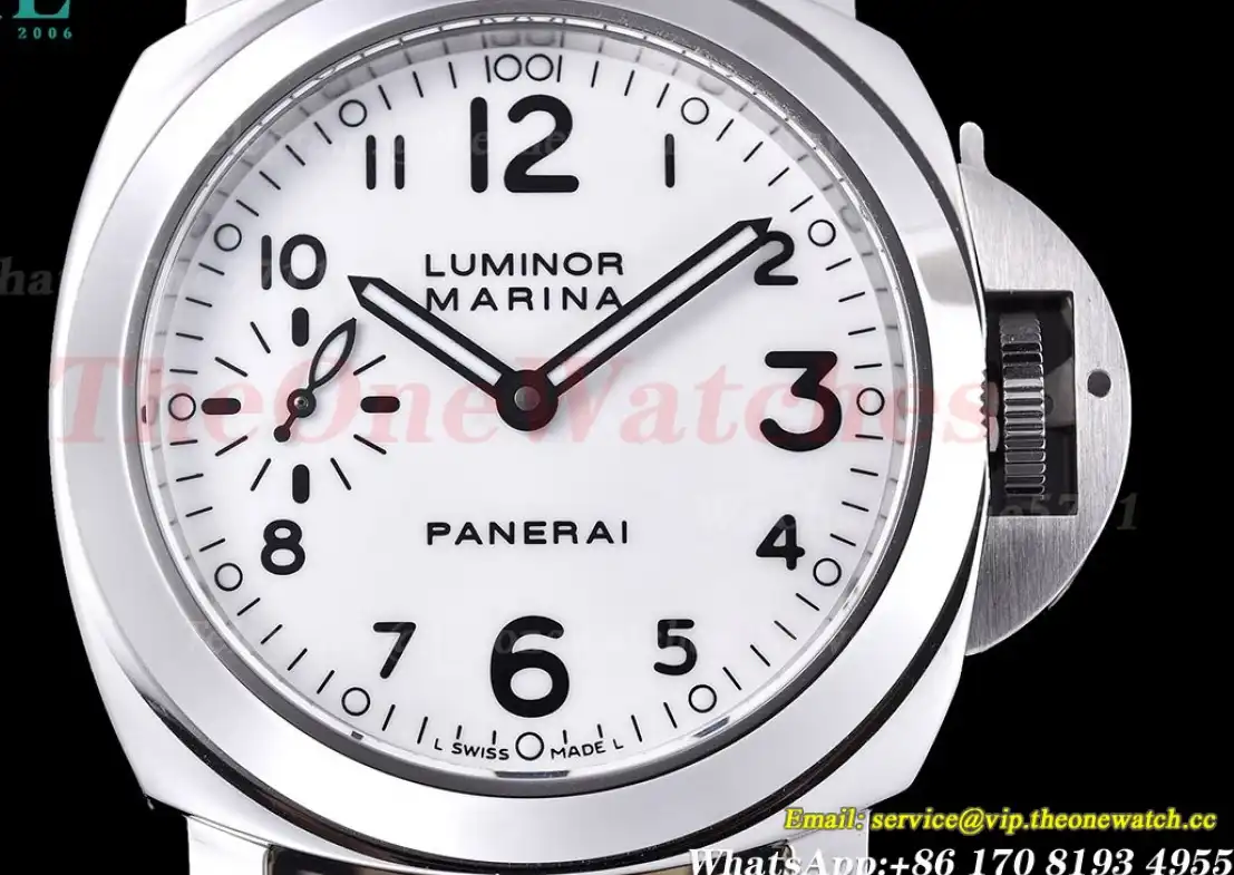 Luminor Marina Pam113 44mm SS LE White Dial HWF A6497