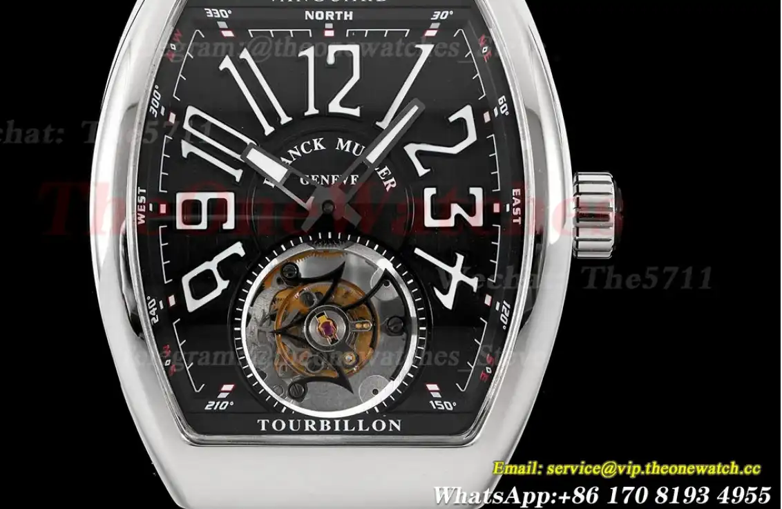 Vanguard Tourb SS LE Black Num RMSF Flying Tourbillon