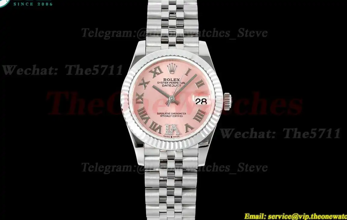 Datejust 278274 31mm Jub SS SS Pink Rmn GMF A2824