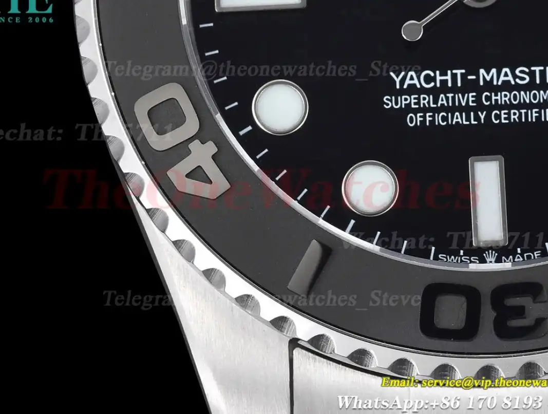 Yacht-Master 226627 42mm SS SS Black Dot GDF MY8215