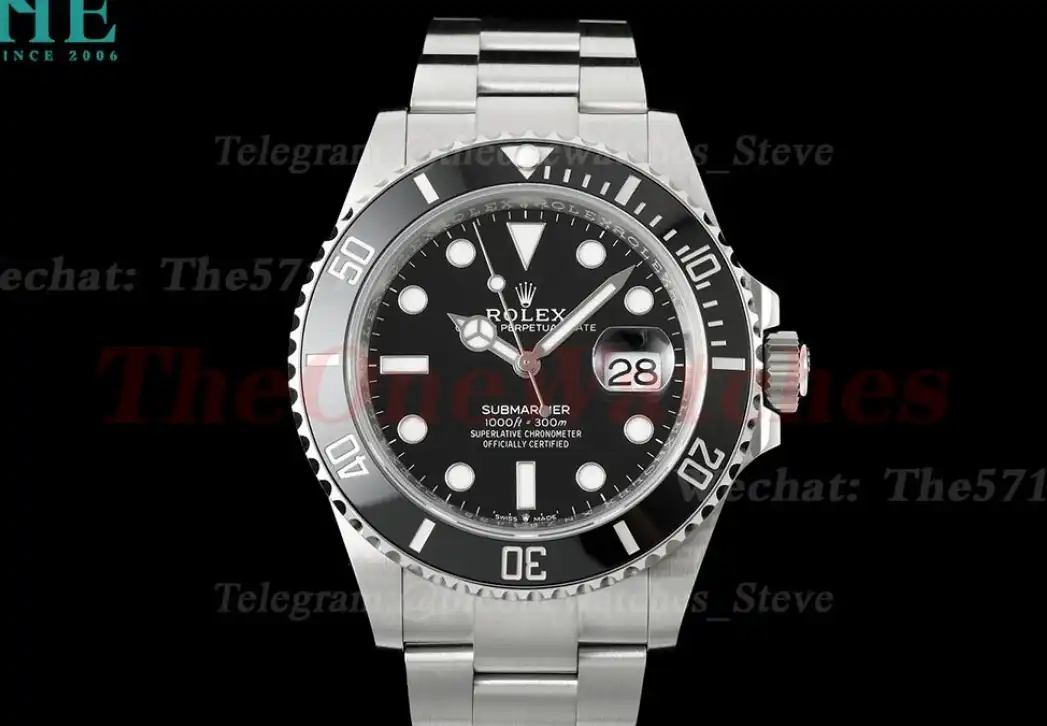 Submariner 126610LN 41mm SS SS Black Dot JQF VR3235