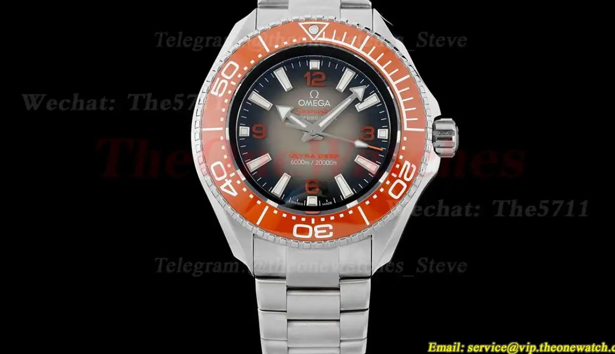 Planet Ocean Ultra Deep 45.5mm SS SS Gradient Grey Dial TF A2824