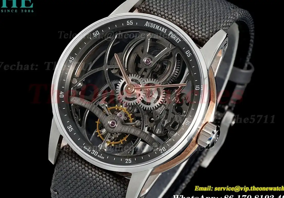 Code11.59 26600CR 41mm SS NY Skeleton Dial APPF Toub