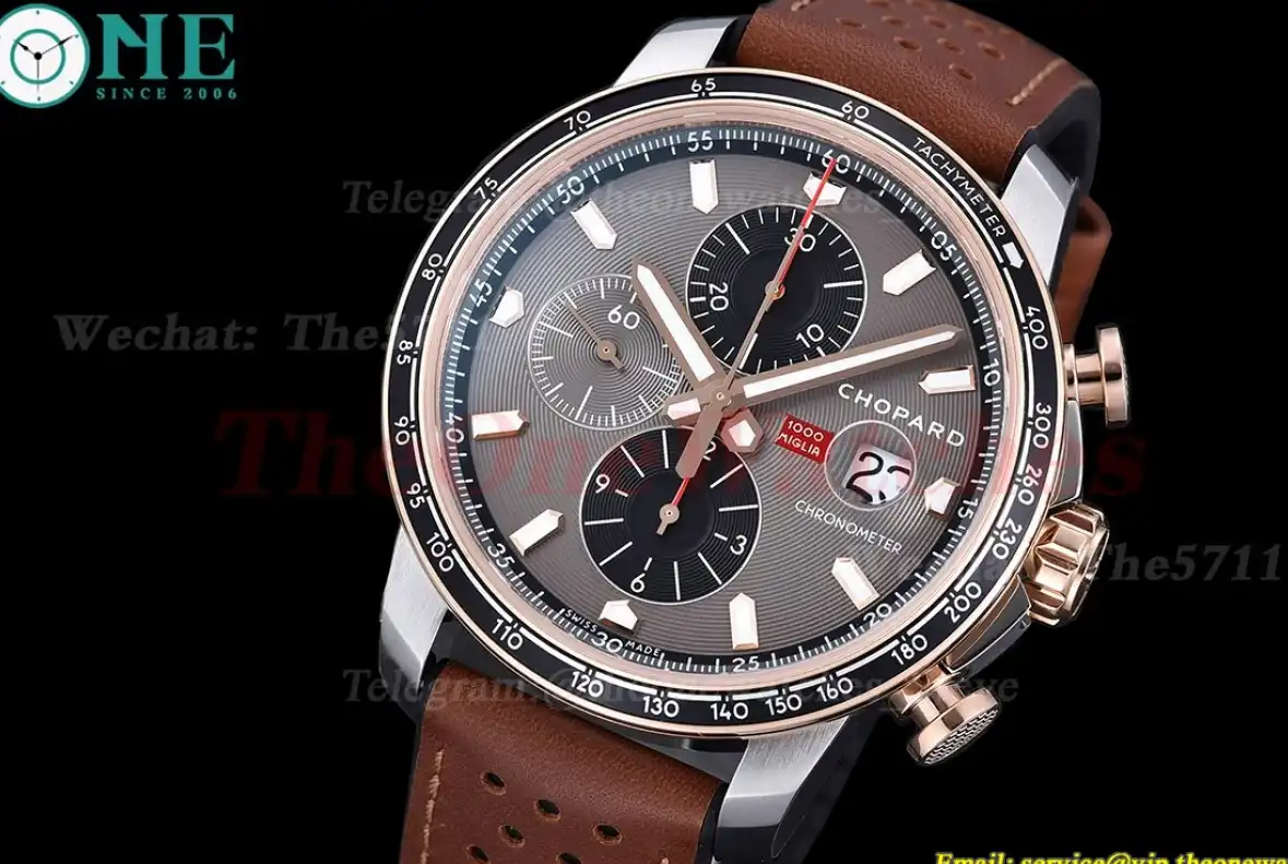 Mille Miglia Race 44mm SS LE Grey Dial V7F A7750