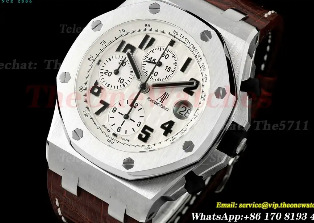 Royal Oak Offshore 26170ST 42mm SS LE White Dial TKF A7750