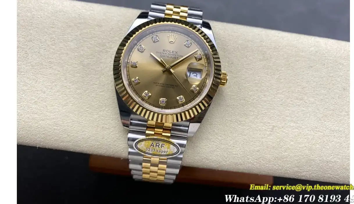 Datejust 126333 41mm Jub YG SS Gold Dia ARF SH3235(Tungsten Heavy Version)