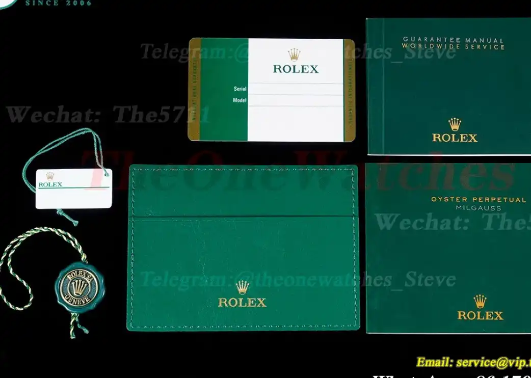 Rolex Boxset 1:1 Version with Booklets & Cards