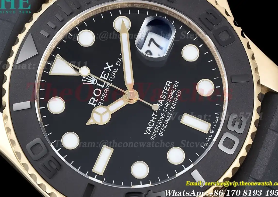 Yacht-Master 226658 42mm YG SS Black Dot GDF MY8215