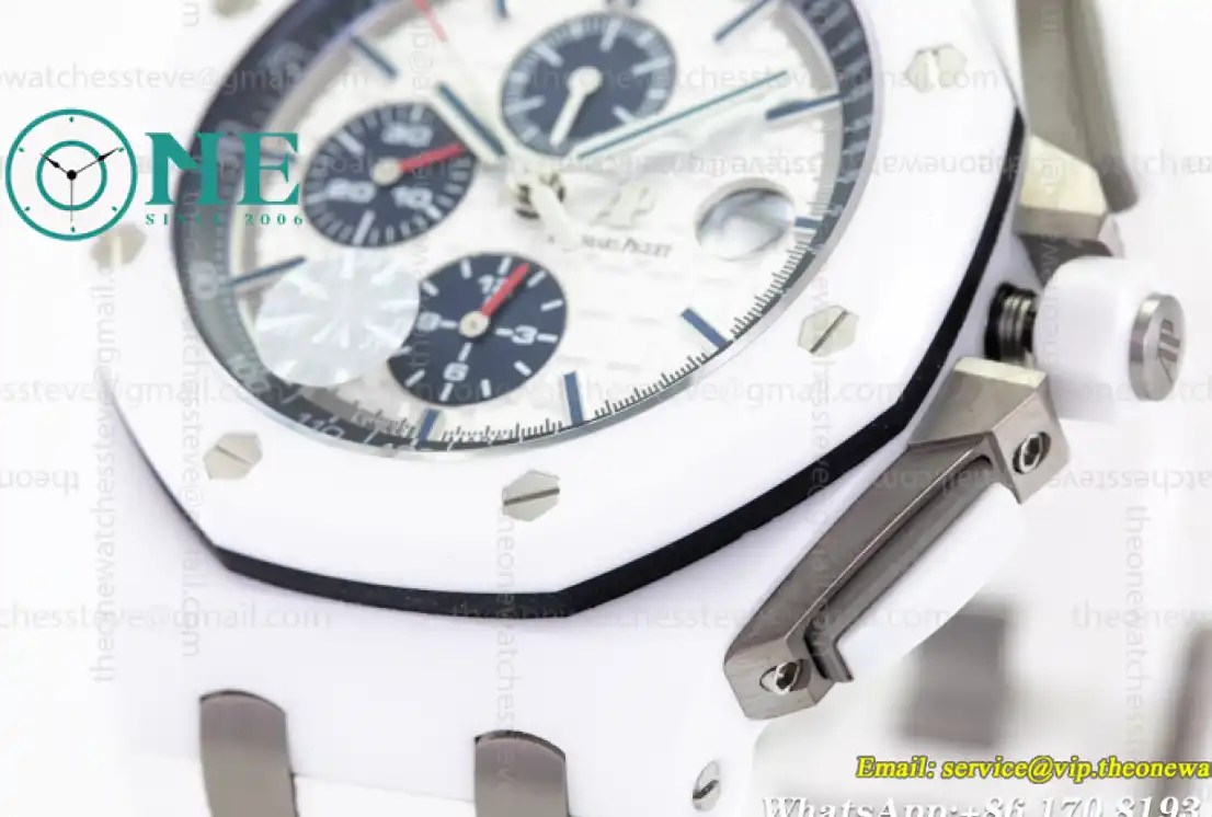 Audemars Piguet - Royal Oak Offshore Chronograph 26402CB White Ceramic JF A3126