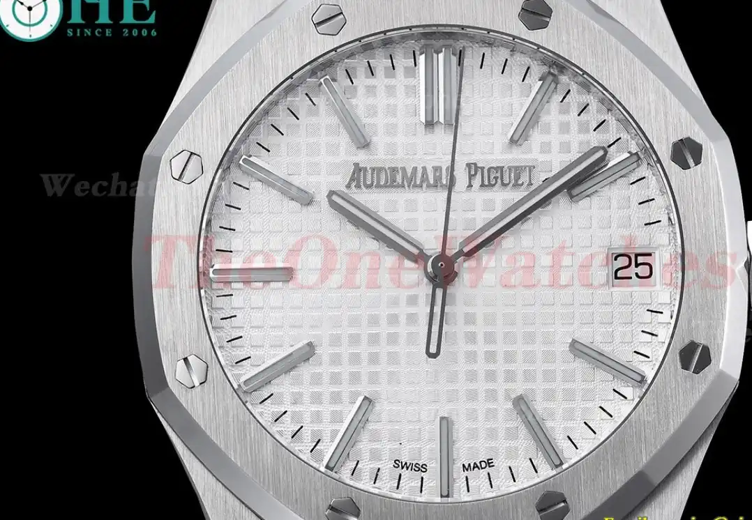 Royal Oak 41mm 15510 SS SS White MPF A4302