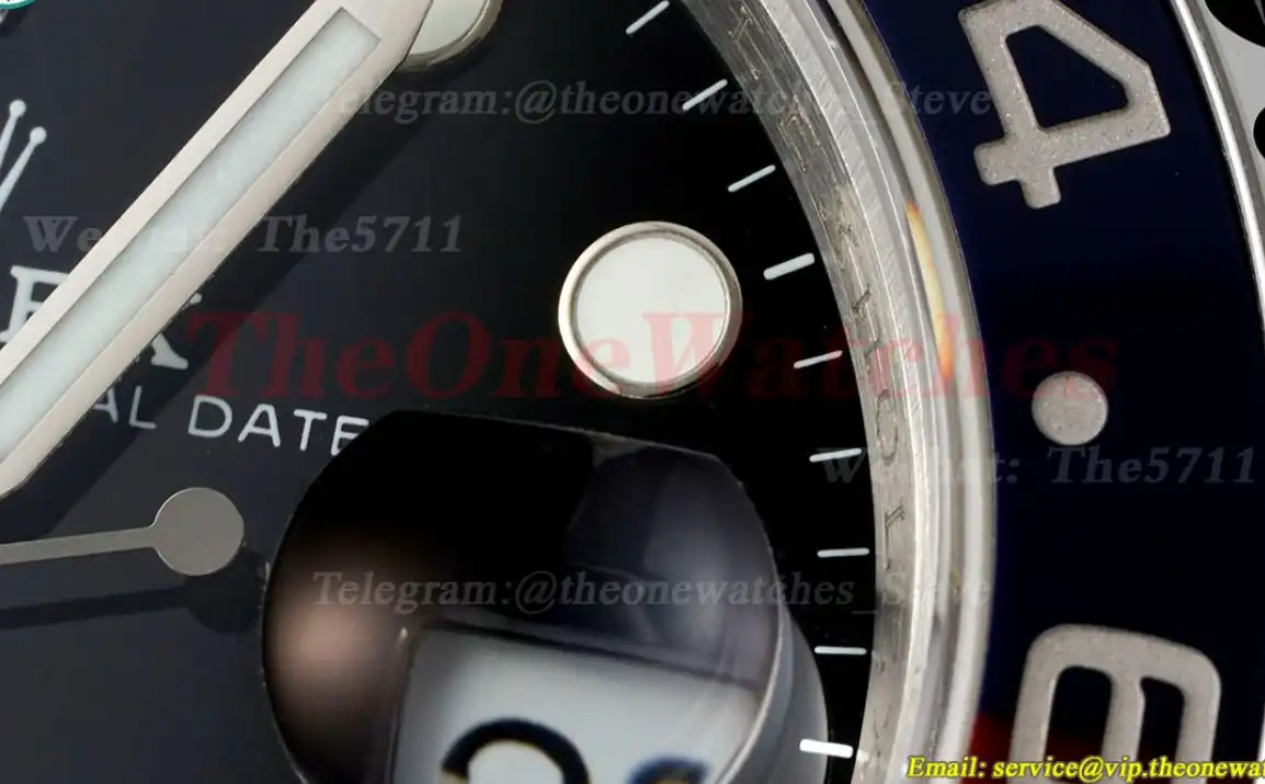 GMT Master II 126710 Pepsi Oys 40mm SS SS Black Dial QF VR3285