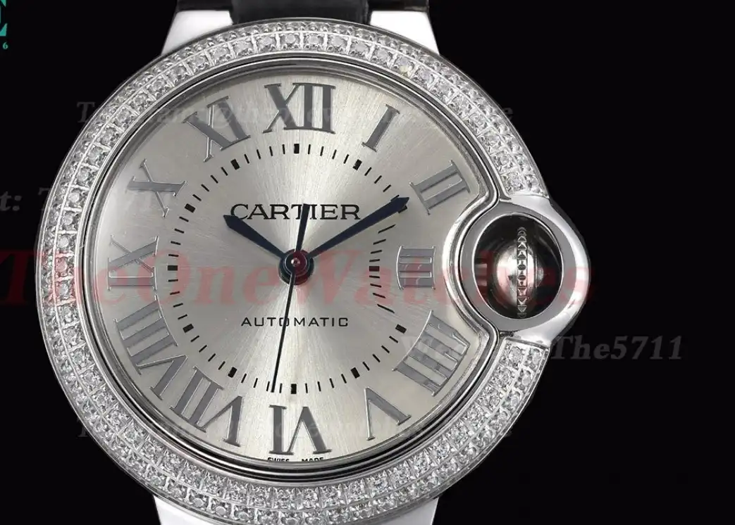 Ballon Bleu De Cartier 33mm Dia SS LE Silver Dial GDF NH05