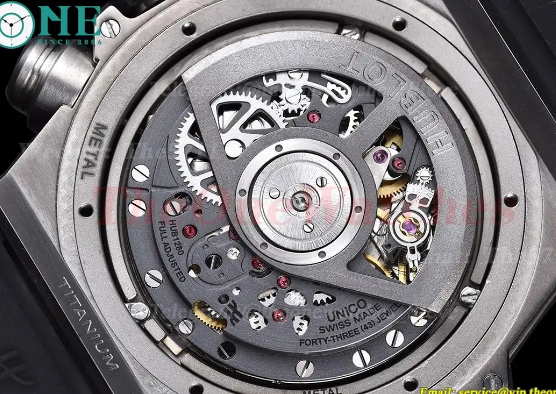 Big Bang Unico 42mm TI RU Skeleton Black Dial BBF HUB1280