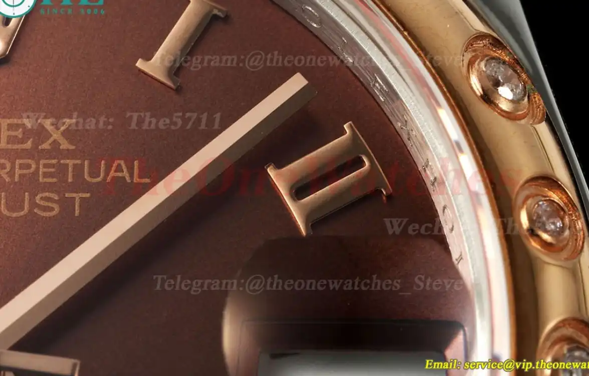 Datejust 178341 31mm Oys RG SS Brown Dial GMF A2824