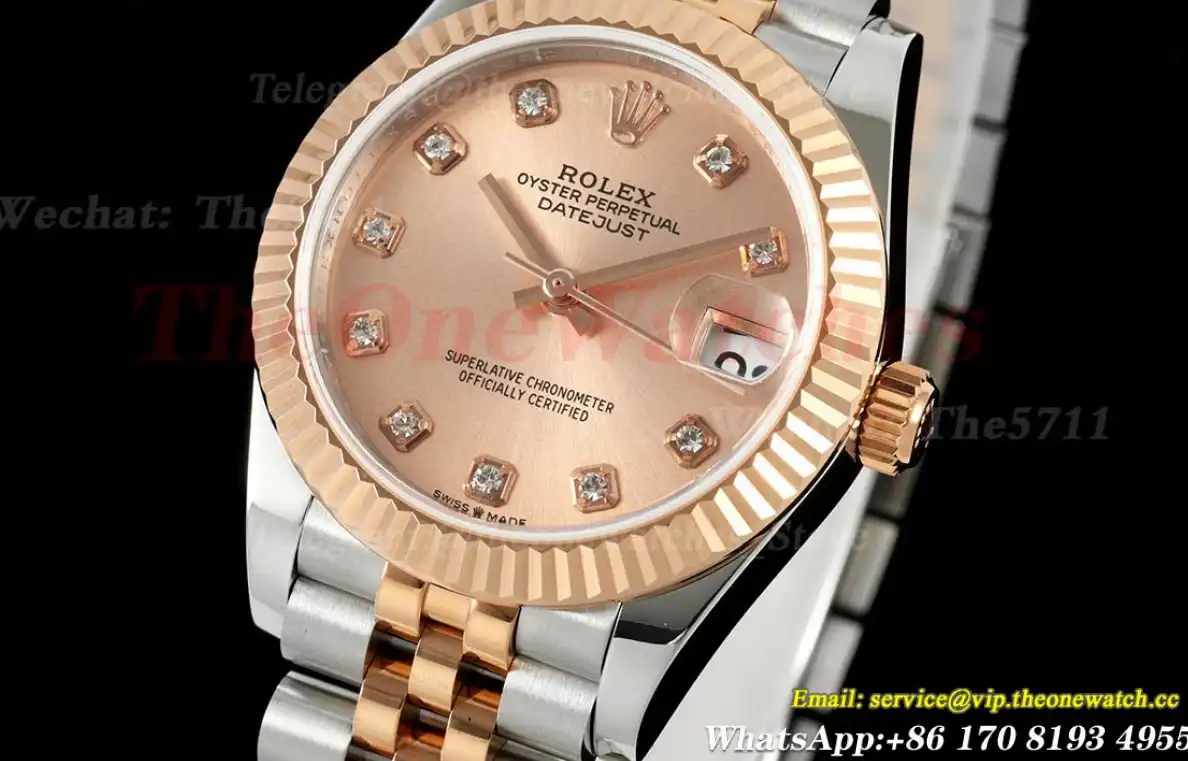 Datejust 278271 31mm Jub RG SS Rose Gold Dia GMF A2824