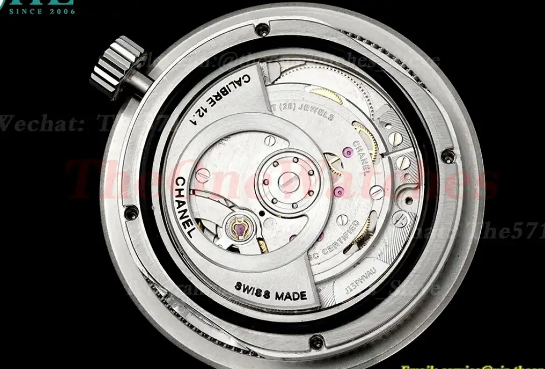 J12 38mm White Ceramic Cer White Num HTF A21.1