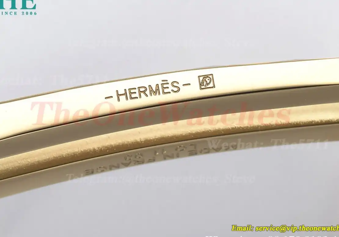 YG Hermes SS Buckle on Apricot Black Leather Belt 3.8cm