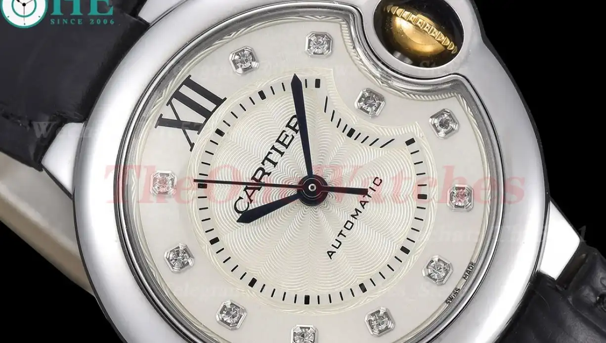 Ballon Bleu De Cartier 33mm SS LE White Dia GDF NH05