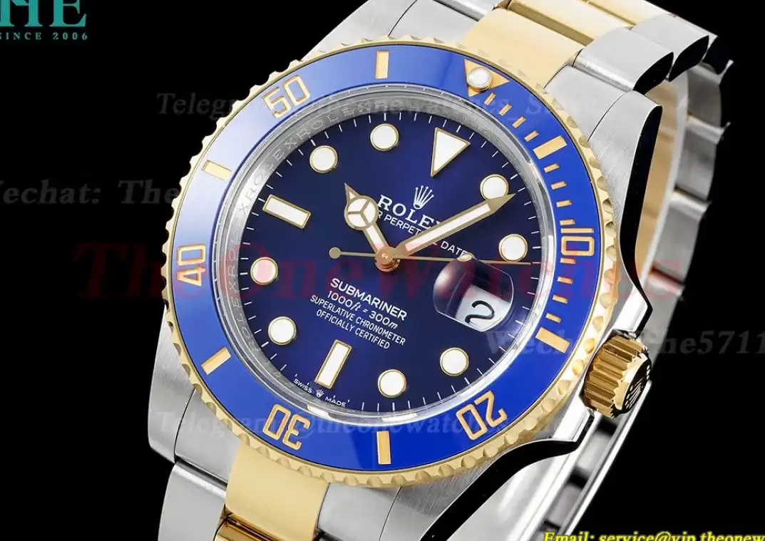 Submariner 126613LB 41mm SS YG Blue Stk GMF V2 VR3235