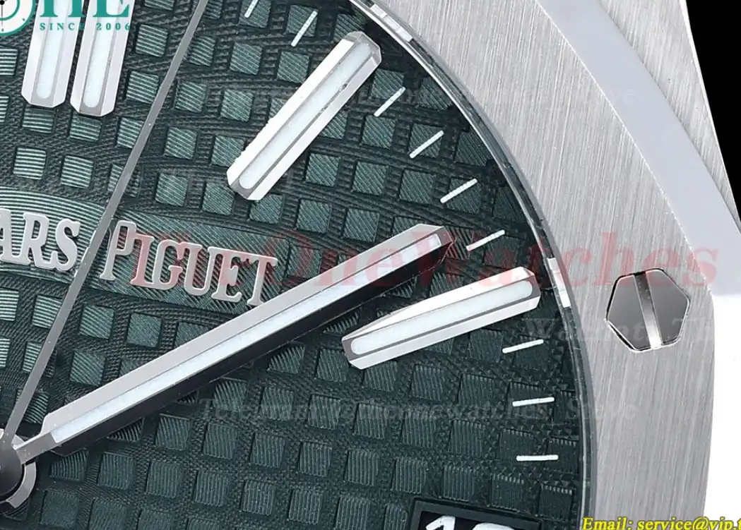 Royal Oak 41mm 15500 SS SS Green MPF A4302 Mod