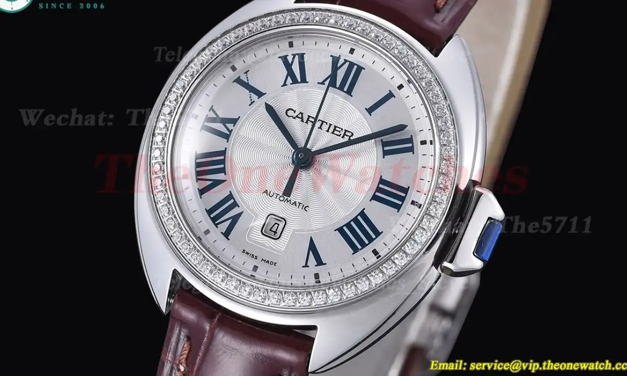 CLE De Cartier 31mm SS LE Diamond Bezel RXWF ETA2671