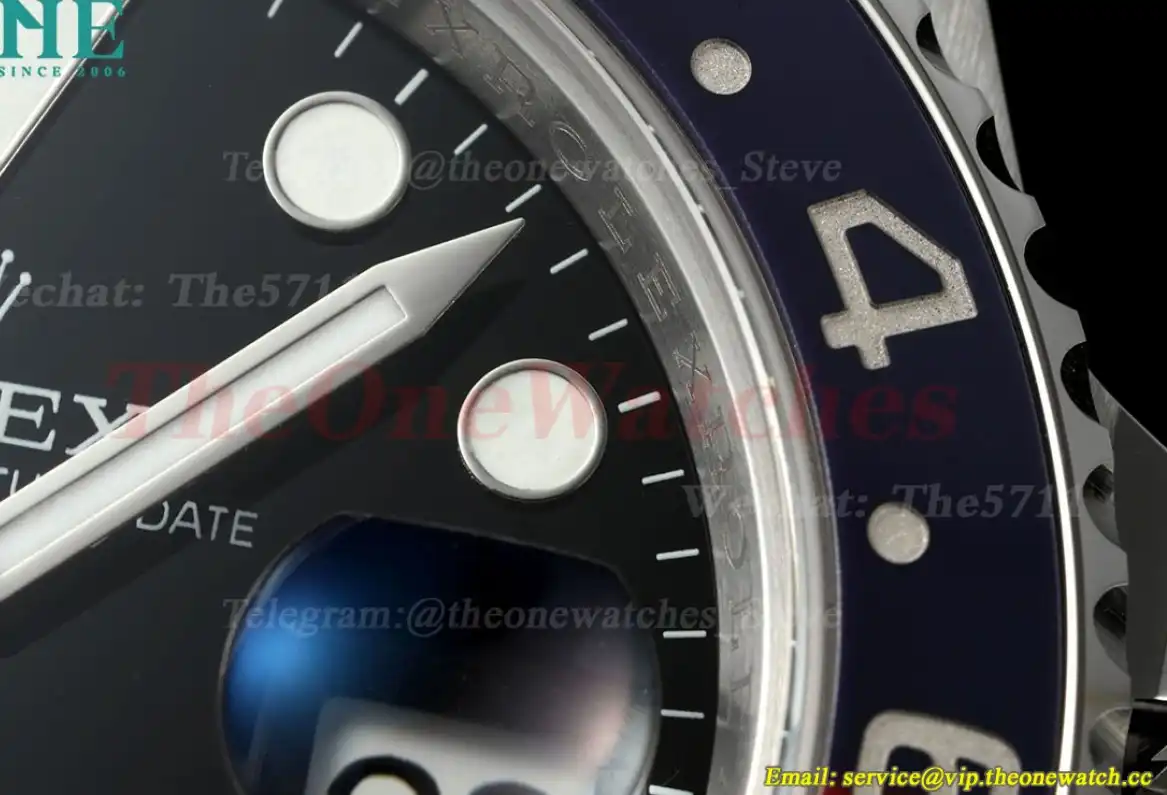 GMT Master II 126710 Pepsi Oys 40mm SS SS Black THBF SH3285