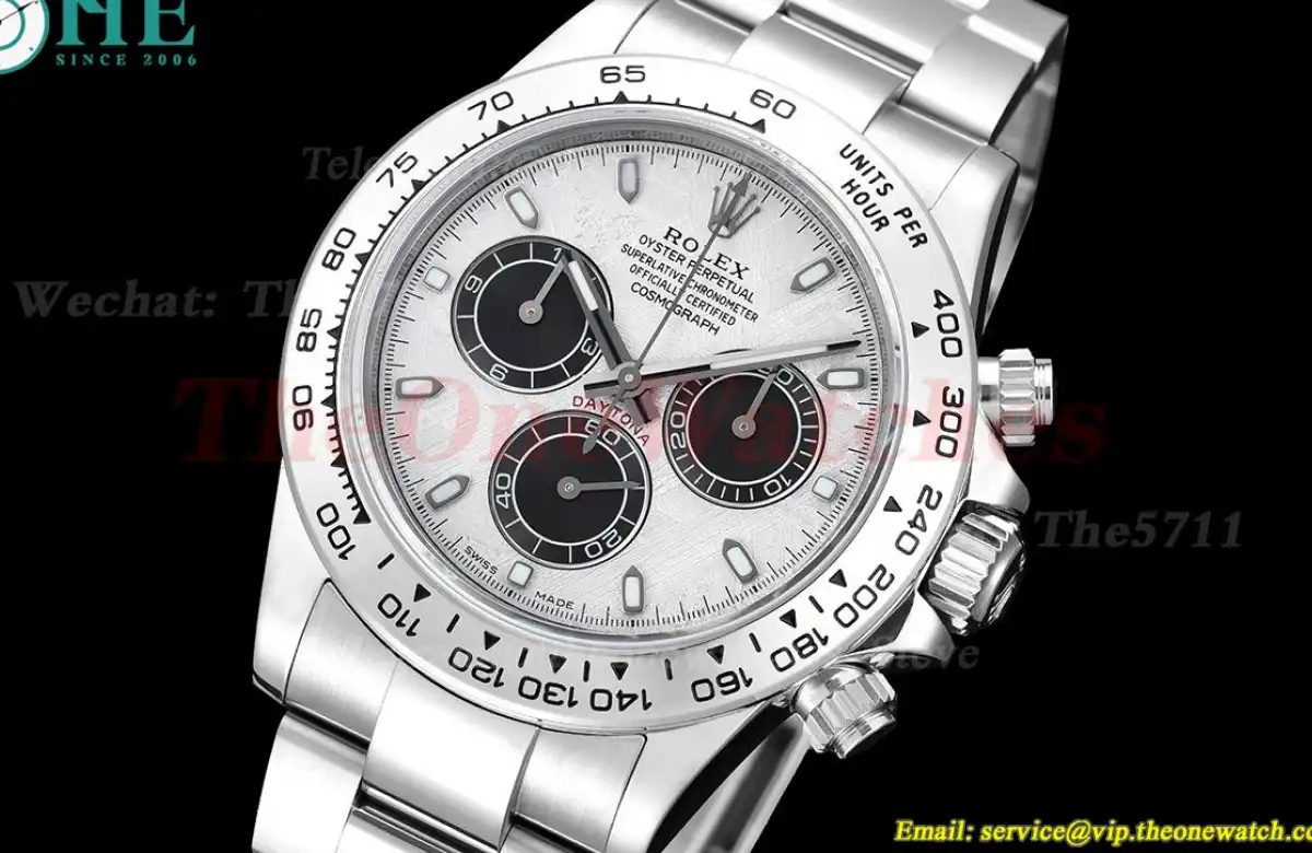 Daytona 116509 40mm SS SS Meteorite Dial 904L Noob V4 SA4130