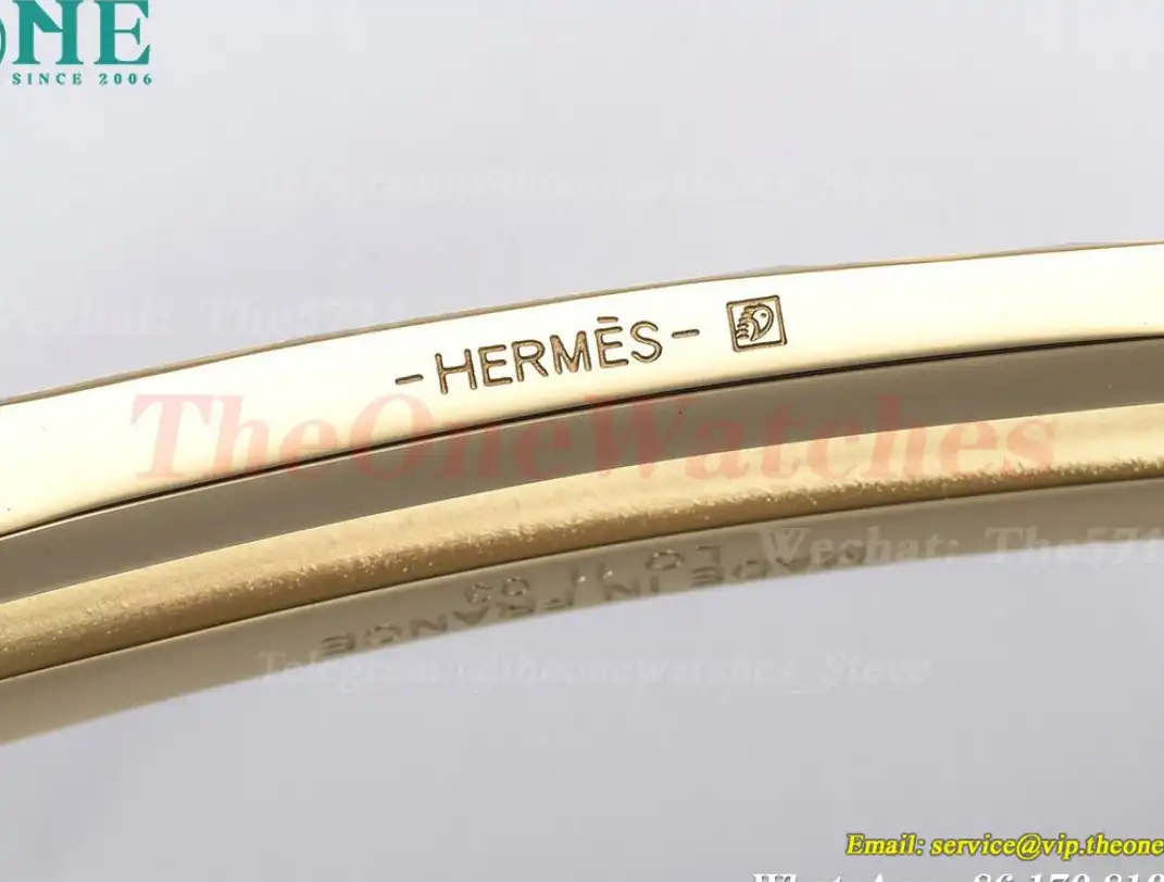 YG Hermes SS Buckle on Brown Black Leather Belt 3.8cm