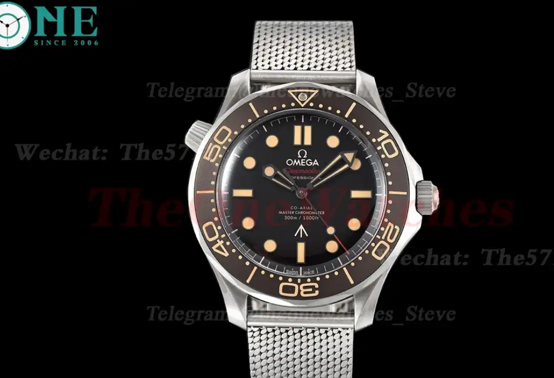 Seamaster 300m No Time To Die 007 TI TI VSF V5 A8806