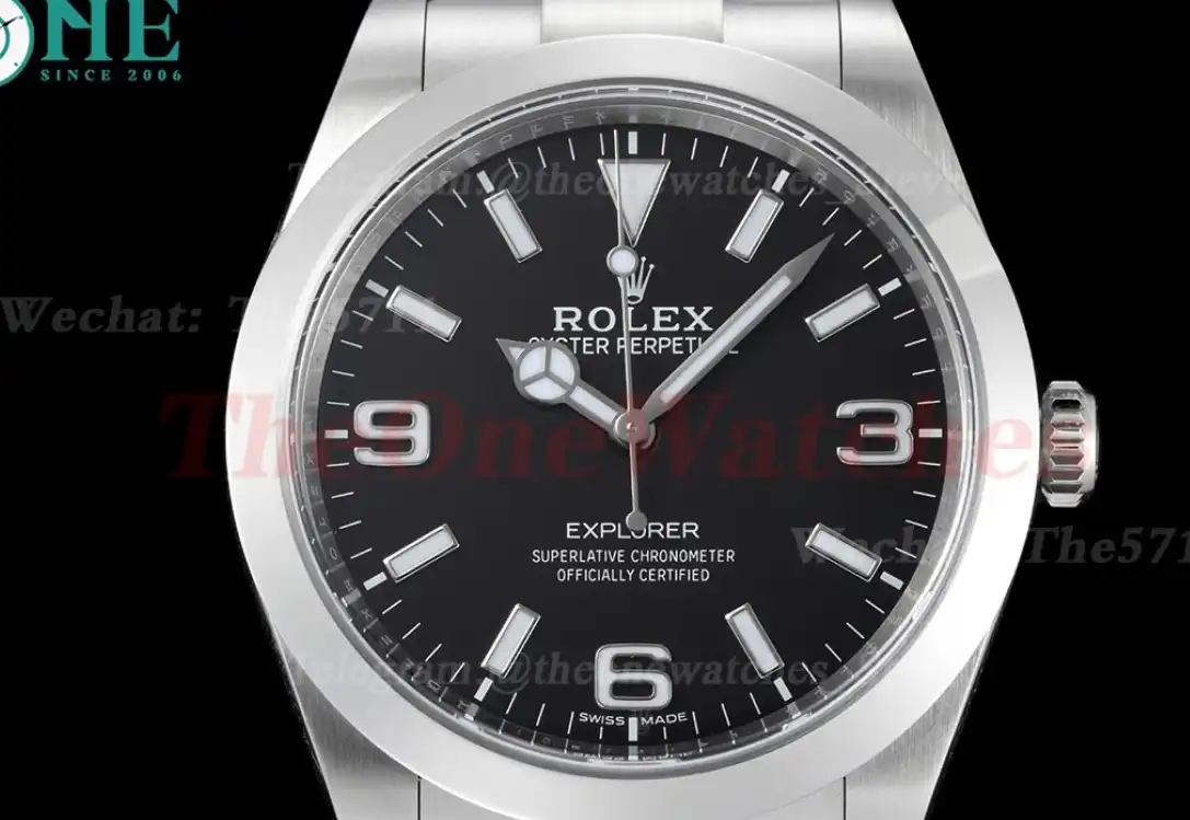 Explorer I 214270 39mm SS SS Black Dial Clean VS3130