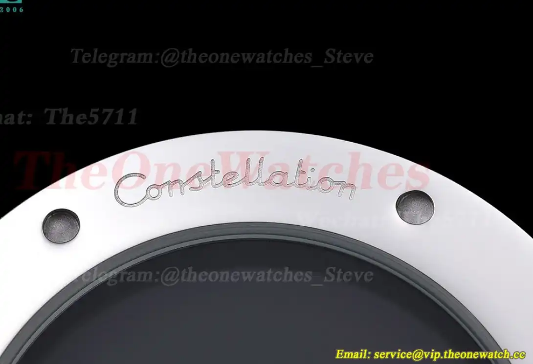 Constellation 41mm Blue Cer SS LE White Dial GDF MY8215