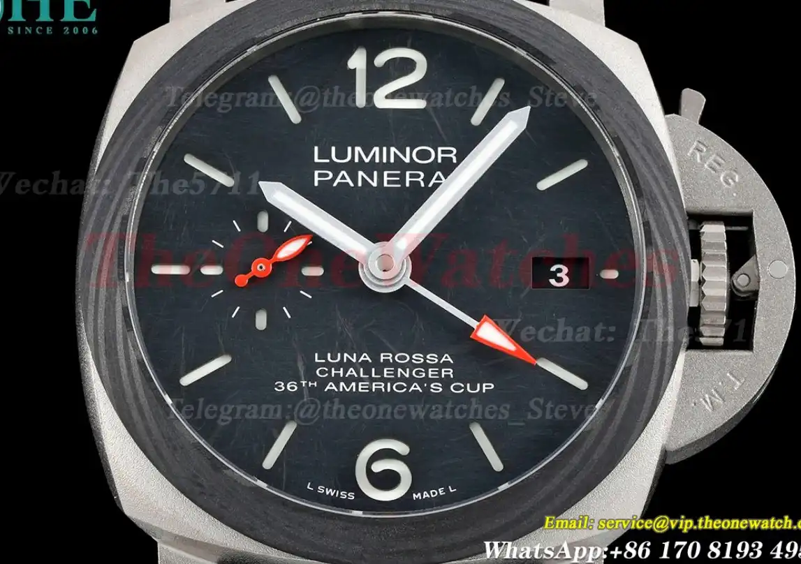 Luminor GMT PAM1096 42mm TI LE Black Dial VSF P9011