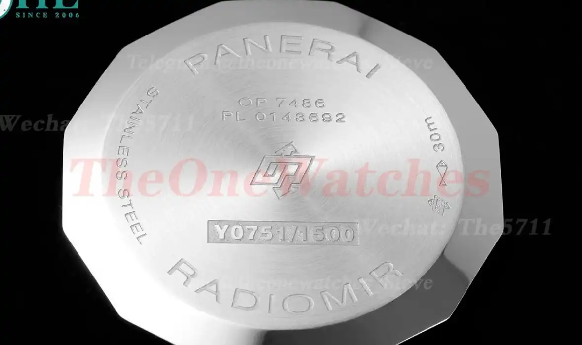 Radiomir Quaranta PAM1292 40MM SS LE White Dial TTF A7750