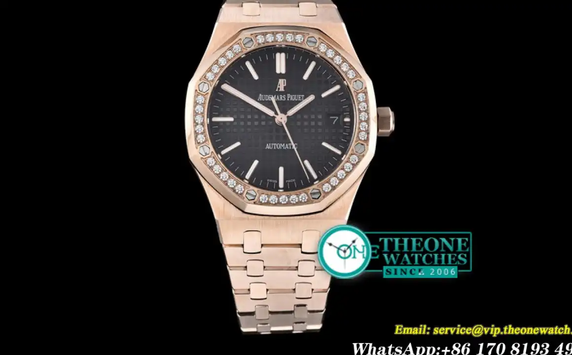 Audemars Piguet - Royal Oak 15400 RG RG Diam White JHF M-9015 3120