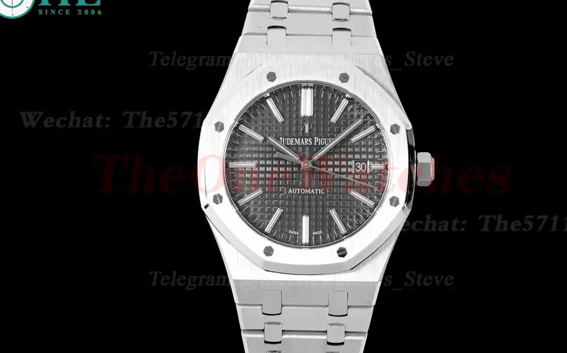 Royal Oak 15400 SS SS Grey Stk APSF SA3120 Super Clone