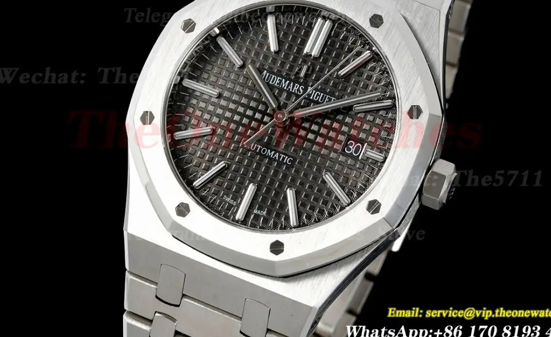 Royal Oak 15400 SS SS Grey Stk APSF SA3120 Super Clone