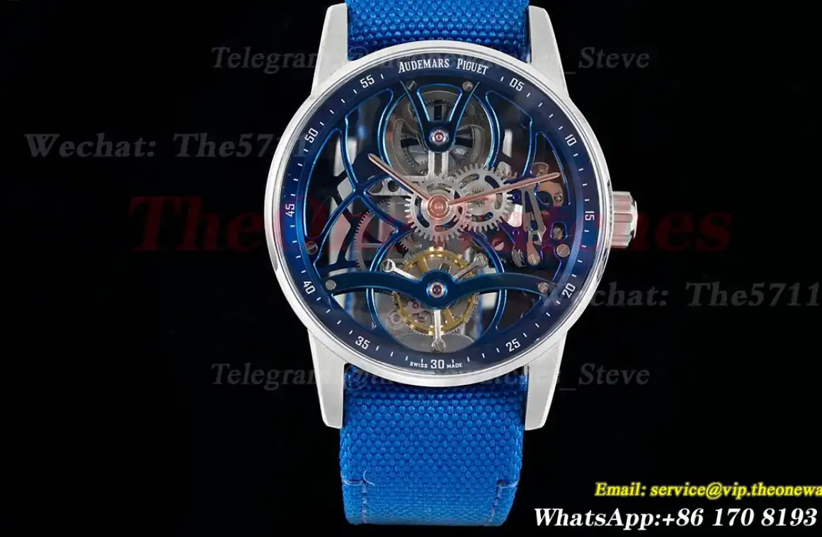 Code11.59 26600NB 41mm SS NY Skeleton Dial APPF Toub