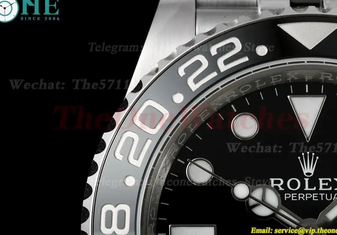 GMT Master II 126710 Bruce Wayne Jub 40mm SS SS Black Dial ARF VR3285