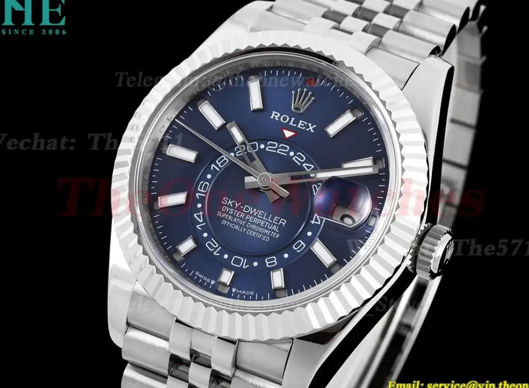 SkyDweller 326934 42mm SS SS Blue Dial ZF A2824