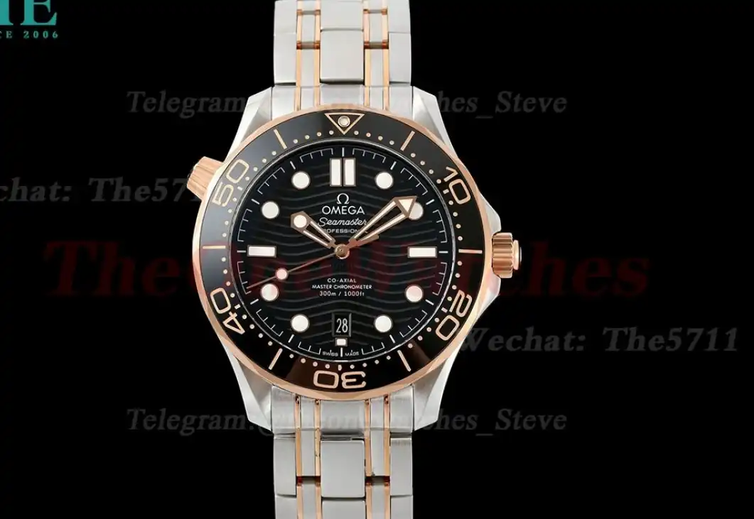 Seamaster 300m 2019 RG SS Black VSF A8800 Super Clone