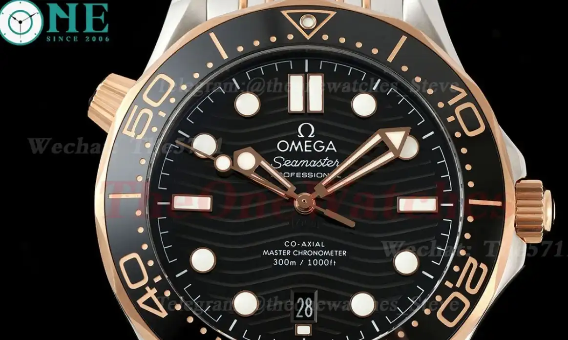 Seamaster 300m 2019 RG SS Black VSF A8800 Super Clone