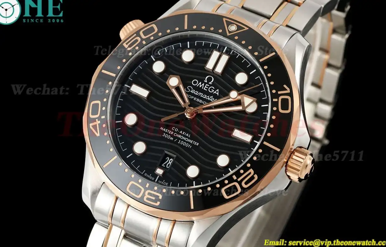 Seamaster 300m 2019 RG SS Black VSF A8800 Super Clone