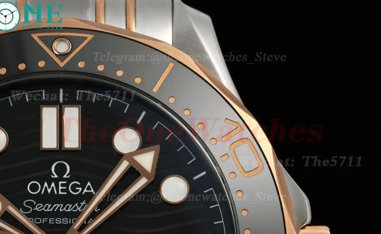 Seamaster 300m 2019 RG SS Black VSF A8800 Super Clone