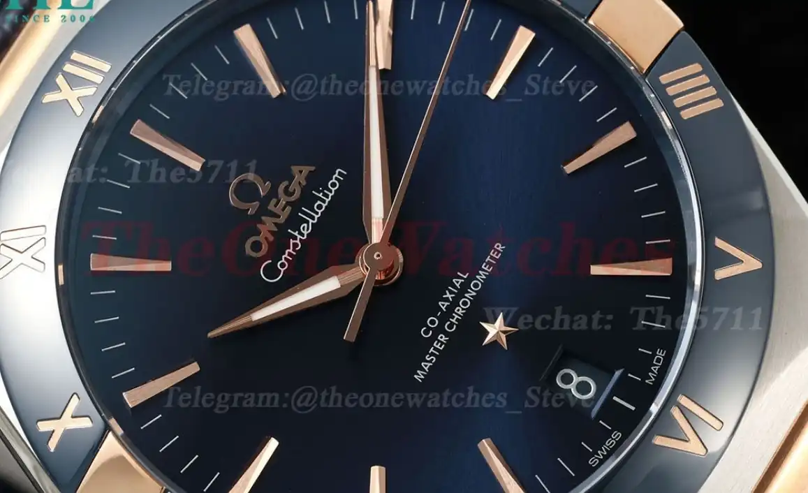 Constellation 41mm RG LE Blue Dial VSF A8900 Super Clone