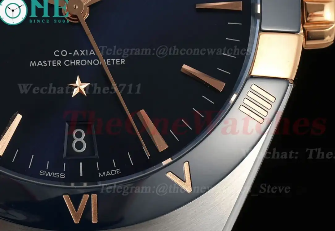 Constellation 41mm RG LE Blue Dial VSF A8900 Super Clone