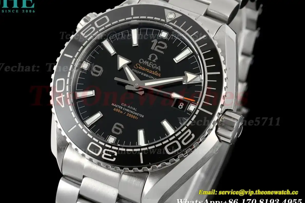 Planet Ocean 600M 39.5mm SS SS Black VSF A8800